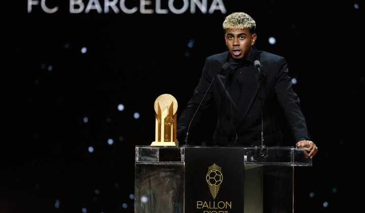 Javier Tebas rompe el silencio sobre que Lamine Yamal no ganó el Balón de Oro