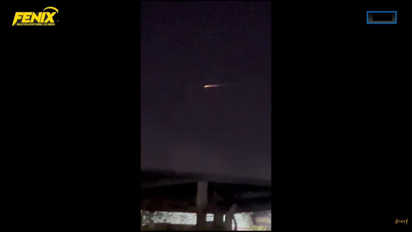 Impactante destello de luz en el cielo fue visto también en La Rioja