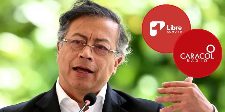 Canal 1 y Caracol Radio, en la mira de la SIC tras anuncio de Petro