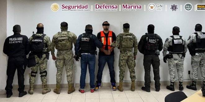 Detienen a “Choko”, líder criminal en Ecatepec; aseguraron 72 inmuebles en cateos