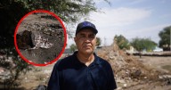 Ciudadano limpia uno de los más de 300 basureros clandestinos en Mexicali