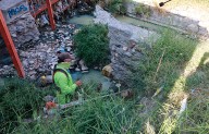 Limpia Gobierno de Saltillo el arroyo La Tórtola