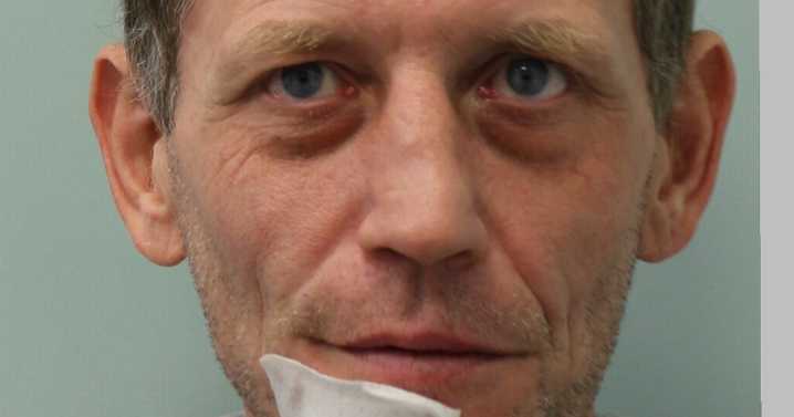 He murdered his neighbour over a door left ajar