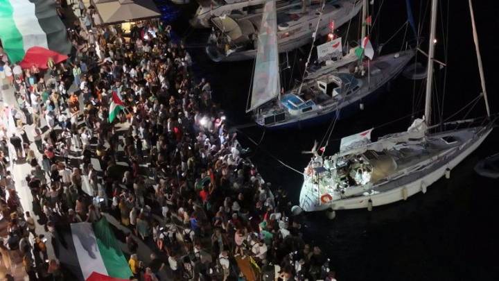 Italy deploys navy ship to help Gaza aid flotilla targeted in drone attack
