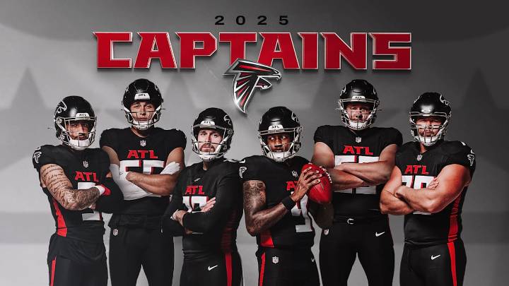 Falcons announce 2025 team captains