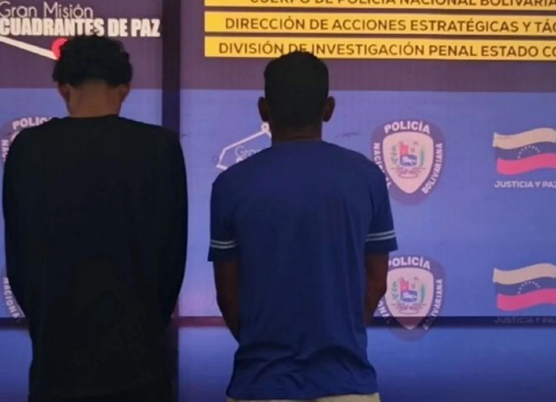 Detenidos por abuso sexual contra una menor de 12 años en Tinaco