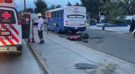 Joven motorista fallece tras fuerte accidente en José María Chávez, frente al parque Rodolfo Landeros