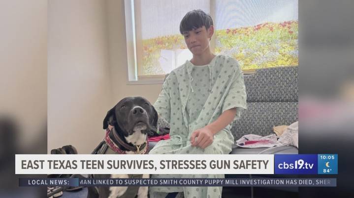 NOTHING SHORT OF A MIRCALE | East Texas teen survives accidental shooting