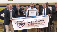 'I'm glad they didn't boo me': Tiffin’s Christopher Monsour named 2026 Ohio Teacher of the Year, honored at 'pep rally'