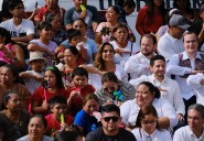 Mara Lezama encabeza desfile cívico-militar por Independencia en Chetumal