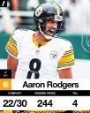 Aaron Rodgers da masterclass en dramático triunfo de Acereros sobre Jets