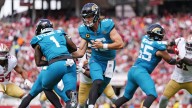 Jags turn 49ers fumble into Travis Etienne 48