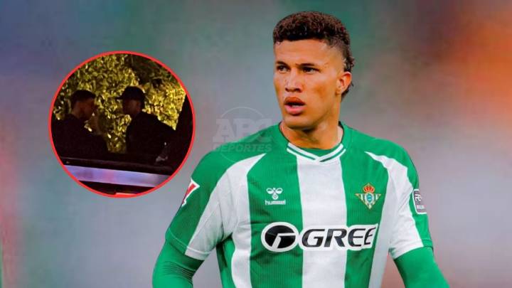 Aficionados del Betis critican a Deossa por irse de fiesta tras su debut en España