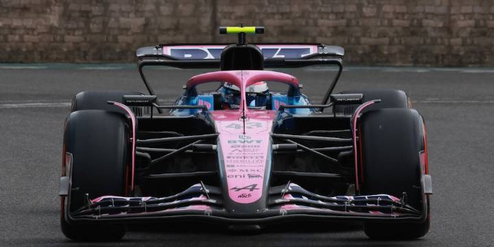 Franco Colapinto afronta la FP3 del circuito callejero de Bakú de la Fórmula 1