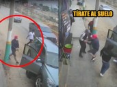 Conductor sale de cambiar aceite a su auto en lubricentro y delincuentes armados se lo roban