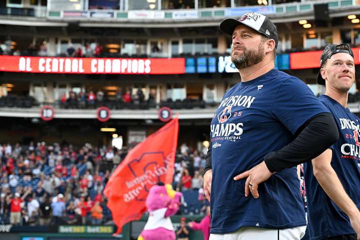 What Stephen Vogt said after the Guardians clinched their 13th AL Central title: Transcript