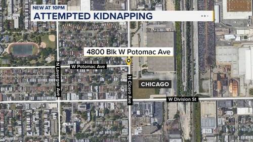 Chicago police issue alert on attempted kidnapping/child luring incident along West Potomac Avenue on West Humboldt Park border
