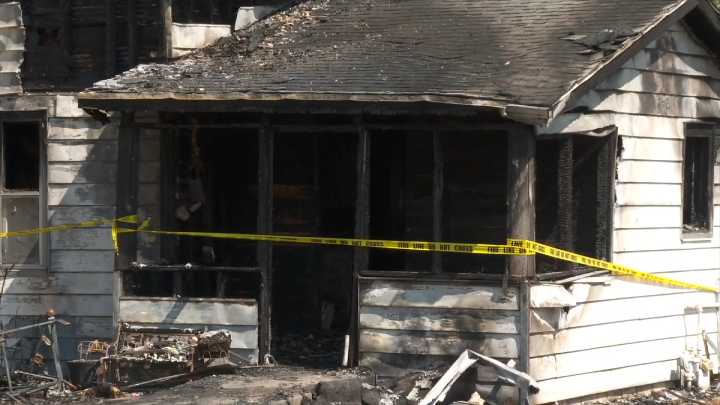 ‘THEY’RE HEROES’: Construction workers use trampoline to save boy from fire