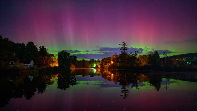 Did you see it? Northern lights dazzle in New England skies overnight