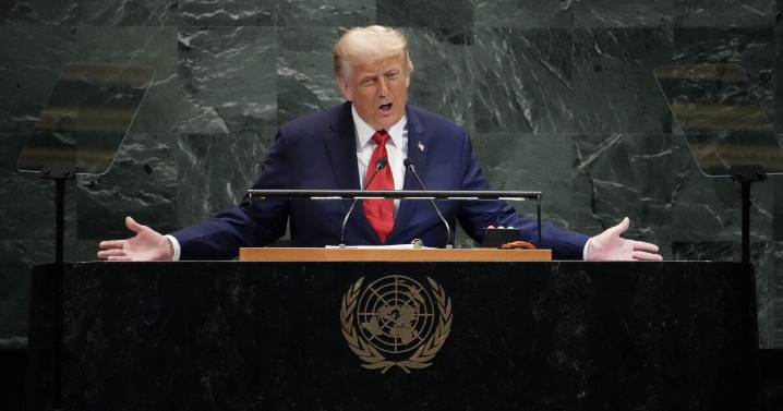 Trump dice ante la ONU que el cambio climático es la mayor estafa de la historia