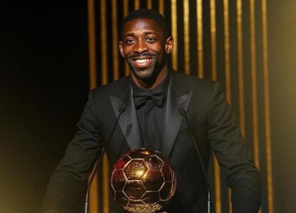 Gana Dembelé el Balón de Oro