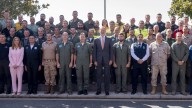 El Rey Felipe VI recibe a representantes de Navarra y les agradece su apoyo en la extinción de los incendios