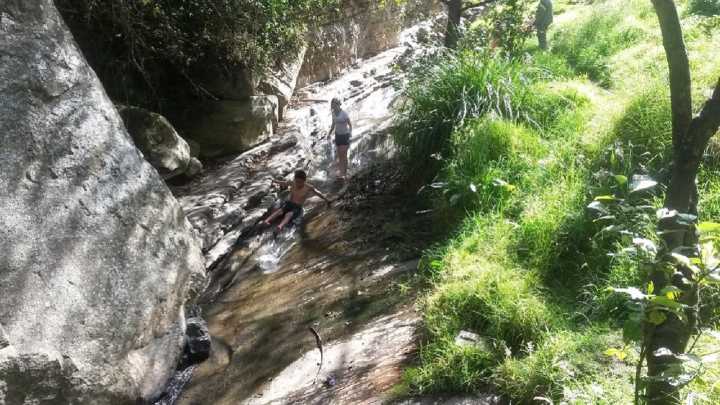 Los toboganes naturales de Sogamoso, en el nacimiento del río Monquirá en Pilar y Ceibita