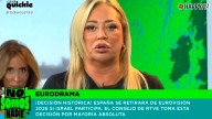 Belén Esteban reacciona a la no participación de España en 'Eurovisión' si lo hace Israel: "Basta ya"