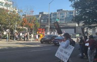 At Seattle rally for Jimmy Kimmel, protesters see free speech in peril