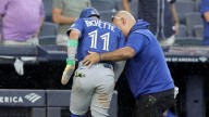 Blue Jays' Bo Bichette out for series finale vs. Yankees