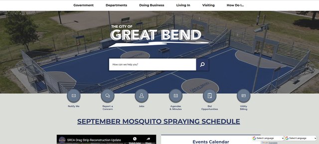 City looks at new website
