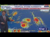 Tracking Tropical Storm Humberto, other areas in the Atlantic