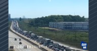 Multiple lanes on I-39/90/94 near DeForest blocked due to vehicle fire
