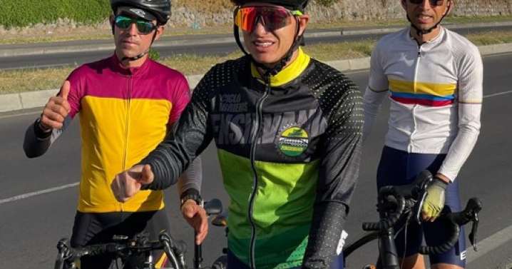 En bicicleta desde Pensilvania hasta la mitad del mundo: tres caldenses cumplieron esta hazaña de 1.268 km