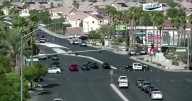 3-car crash leaves 5 people injured, one car rolled over