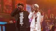 Public Enemy Performs ‘Fight the Power’ on ‘Kimmel’ While Telling Jimmy They Always Have His Back – Watch Now! | Chuck D, Flavor Flav, Jimmy Kimmel, Public Enemy | Just Jared: Celebrity News and Gossi