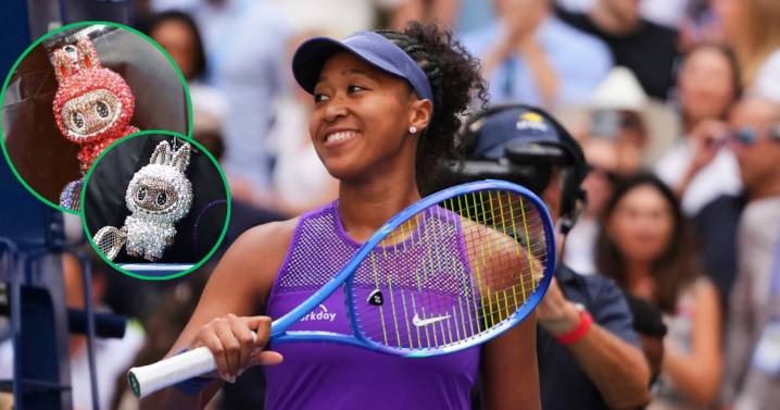 Naomi Osaka presume su Labubu repleto de diamantes en el US Open, cuesta un mes de salario en México