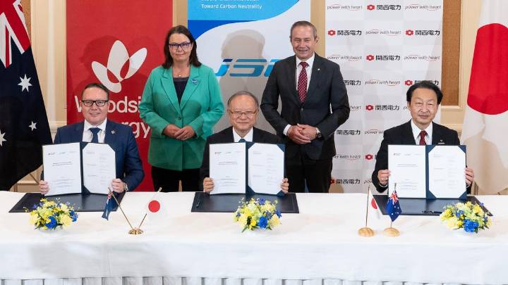 Woodside Energy seals new hydrogen deal with Japan power giants for $1b H2Perth exports