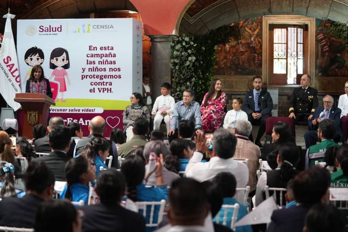 Arranca Campaña Nacional de Vacunación contra el VPH 2025 en Tlaxcala; se aplicarán 2.5 millones de dosis en el país