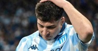Problemas para Racing: Juan Nardoni se lesionó y se perderá el clásico ante Independiente