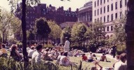 Lost garden was a sanctuary of peace in Manchester city centre