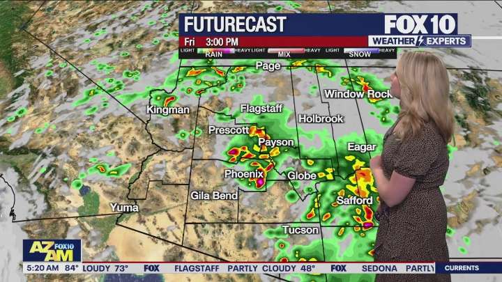 Arizona weather forecast: Severe storms expected across the state