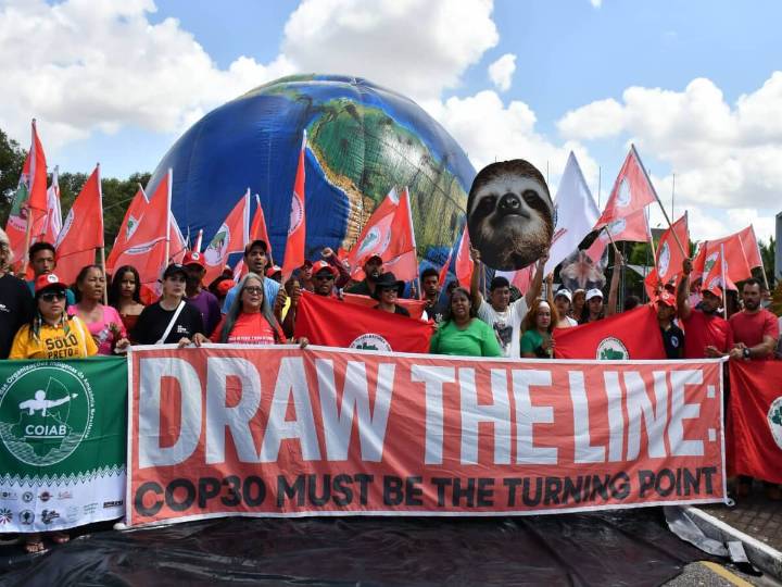 Ciudadanía se manifiesta en la semana del clima