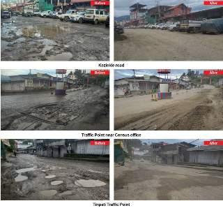 Kohima road repair follows news highlight
