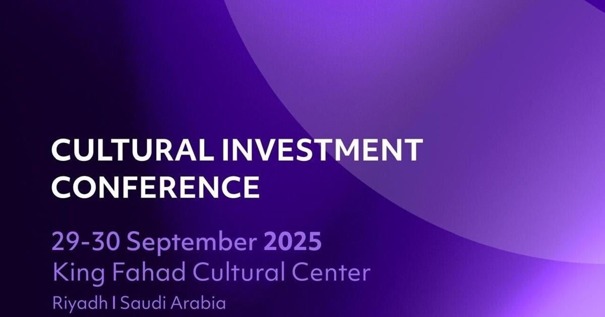 Ministry of Culture to Host First-Ever Cultural Investment Conference on 29 September 2025