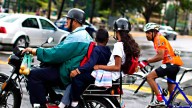INTT prohibe el transporte de niños menores de 10 años en motos