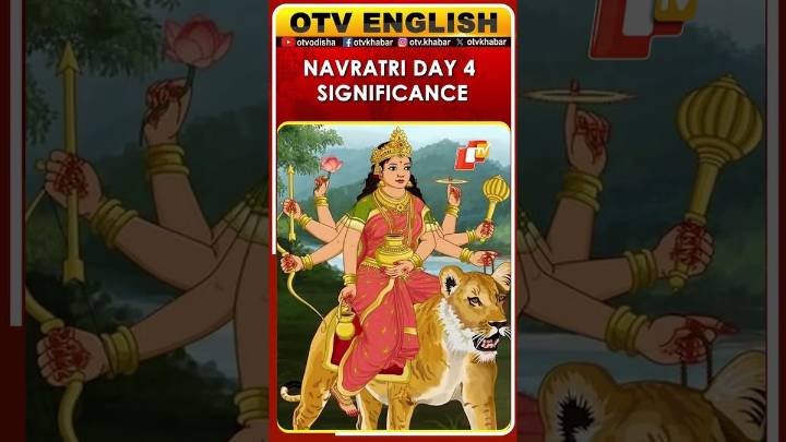 Navratri 2025 Day 4: Devotees Revere Maa Kushmanda, The Radiant Mother Of Creation