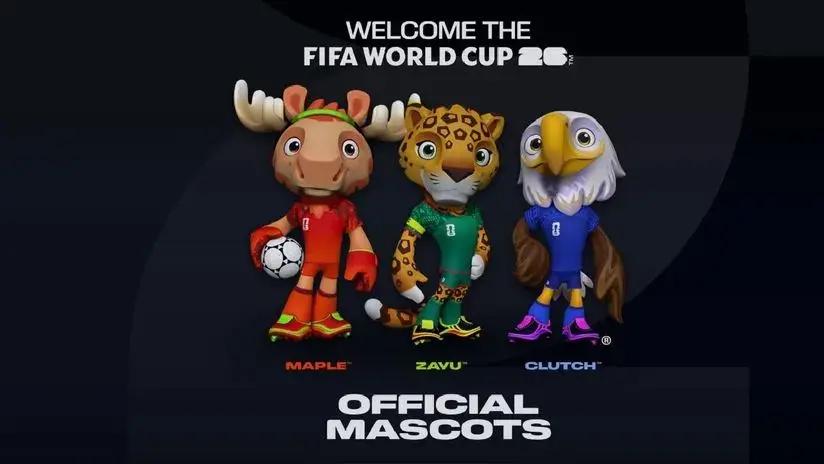 Con Maple, Zayu y Clutch para el Mundial 2026: ¿cuáles han sido las mascotas en la historia de la Copa el Mundo?