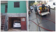 Macrocentro salteño | Incendio en un domicilio casi se cobra la vida de un adulto mayor