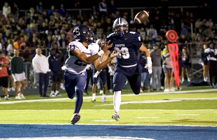 Photo gallery from Macomb Dakota vs. Sterling Heights Stevenson in MAC Red football action